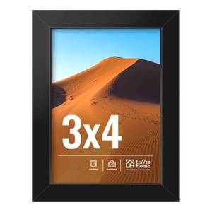 lot 12106 image: LaVie Home 3x4 Picture Frame for Wall Display, 3x4 Black Picture Frame with HD Plexiglas, 3 x 4 Frame 1 Pack, Display Frame for Vertical or Horizontal, Classic Collection