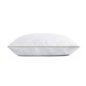 lot 13023 image: puredown� Goose Feathers and Down Pillow with Diamond Quilting with 100% Cotton Cover, Pack of 1, Standard Size