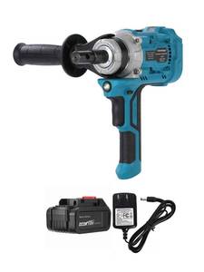 lot 13024 image: 18V Cordless Earth AugerConcrete Mixer with 4000mAh Battery & Reverse Function, 3301300 RPM 2-Speed Electric Post Hole Digger, Compatible with Makita Batteries & 34 Shaft Auger Bits