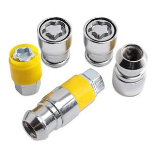 lot 14164 image: YWPXMY 916-18 Wheel Lock Lug Nut kit Anti Theft Thread Size, Compatible with F-250 F-350 E-150 E-250 E-350 E-450 & Dakota K3500 Ram 1500 2500 3500 & Chevrolet C20 C30 K20 K30 P20 P30 & More Model
