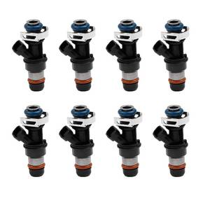 lot 14165 image: Fuel Injector 2 Holes 8Pcs  4.8L 5.3L 6.0L Engine  for 2001-2007 Chevy Silverado Suburban Tahoe GMC Sierra Yukon Cadillac Escalade & More  Replace# 25317628, 17113698, 17113553, FJ315, FJ10062