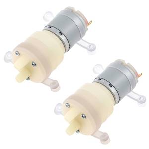lot 14277 image: ZVKV 2 Pcs R365 Micro Water Pump Motor DC 3.7V 2.2L Min Self Priming Pump Silent Electric Diaphragm Pump