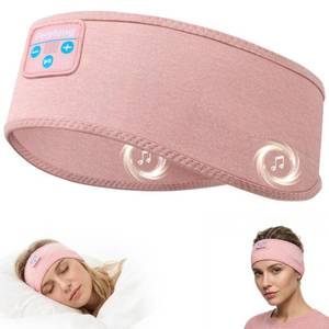 lot 14293 image: Sleep Headphones Bluetooth 5.4 Headband, Wireless Sleeping Headphones for Side Sleepers, Ultra-Thin HD Stereo Speakers, Over-Ear Headphones Sports Headband Sleep Mask for Sleeping Travel Airplane
