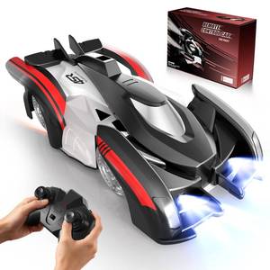 lot 18156 image: Wheat Run Wall Climbing Remote Control Car, Dual Mode 360° Rotating RC Stunt Car with Headlight, USB-C Rechargeable Race Vehicle, Indoor Wall Toys for Boys Ages 3, Gifts for Kids Birthday