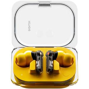 lot 18160 image: Nothing Ear (a) Wireless Earbuds, 45dB Hybrid Noise Cancelling Earbuds, Hi-Res Audio, Advanced Equaliser, Dual Connect, 6 Mics, 42.5H Playtime Ear Buds Wireless Bluetooth, Yellow is