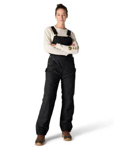 lot 18190 image: Carhartt Washed Duck Insulated Bib Overall
