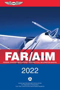 lot 18202 image: FARAIM 2022 Federal Aviation RegulationsAeronautical Information Manual (ASA FARAIM Series)