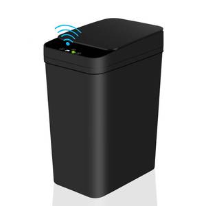 lot 19801 image: Anborry Bathroom Touchless Trash Can 2.2 Gallon Smart Automatic Motion Sensor Rubbish Can with Lid Electric Narrow Small Garbage Bin for Kitchen, Office, Living Room, Toilet, Bedroom, RV