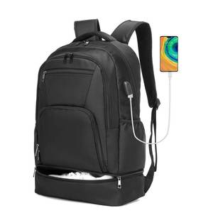 lot 19816 image: seyfocnia Gym Backpack for Men,Gym Bag with Shoe Compartment Lightweight Travel Workout Sports Backpack with USB Charging Port
