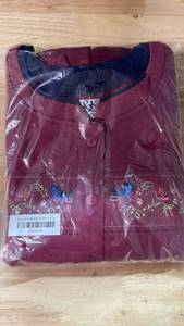 lot 20451 image: C&K Design Embroidered Bluebird Cardigan XL