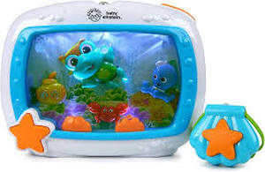 lot 5119 image: Baby Einstein Sea Dreams Soother Musical Crib Toy and Sound Machine, Newborn and up
