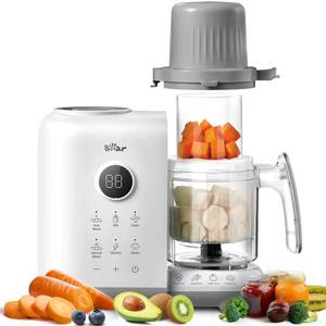 lot 3296 image: Bear Baby Food Maker with 18.5oz Dual-Layer Steam Baskets, OneStep Baby Food Processor Steamer Puree Blender Grinder Mills, Auto Cooking Grinding&Sterili-zing for Healthy Homemade Baby Food, BPA-Free