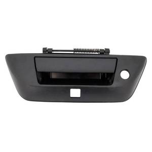 lot 3323 image: For Nissan Titan XD 2016 2017 Tailgate Handle  Textured Black  With Camera Hole  Replacement For 90606EZ06B