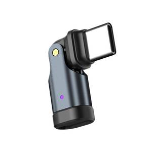 lot 4445 image: Gtwoilt USB C Adapter PD 240W USB C Coupler 180 Degree Male to Female Rotatable, Type C Adapter Extender Connector for Laptop, Tablet, Smartphones, ect