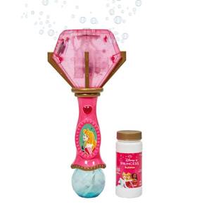 lot 4490 image: Little Kids Disney Princess Sleeping Beauty Aurora Light and Sound Musical Bubble Wand, Includes Bubble Solution