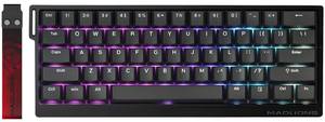 lot 5269 image: Hyekit x FGG MADLIONS MAD 60 HE RGB 60% Wired Magnetic Switch Mechanical Gaming Keyboard with Adjustable Actuation, 8000 Hz Polling Rate, Rapid Trigger Mode, Hall Effect Switches, for PCMac, Black