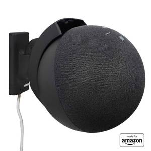lot 6153 image: Made For Amazon Wall Mount, Black, Echo (4th generation)