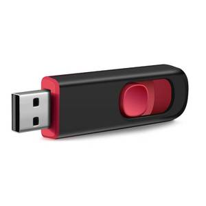 lot 6189 image: MAKACTUA 64GB USB Flash Drive, USB 2.0 Memory Stick Thumb Drive Pen Drives Jump Drive for Data Storage BlackRed