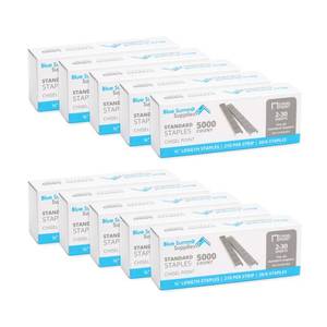 lot 6250 image: A50,000 Staples - 14 Inch Length, 210 per Strip, Jam-Free Chisel Point, 10 Boxes of 5,000, Fits Standard Staplers