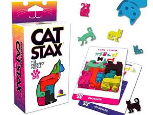 lot 6295 image: Cat Stax The Purrfect Packing Puzzle Game