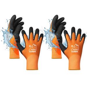 lot 6364 image: OriStout Waterproof Winter Work Gloves for Men and Women, Touchscreen, Freezer Gloves, Thermal Insulated, for Cold Weather