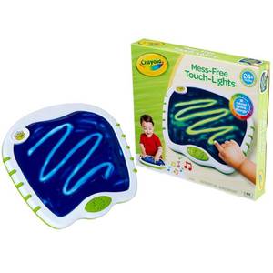 lot 11439 image: Crayola Toddler Touch Lights, Musical Sensory Toys for Toddlers, Essential Easter Basket Stuffers & Gifts, Light Up Drawing Pad, Mess Free Painting, Travel Activity, 2