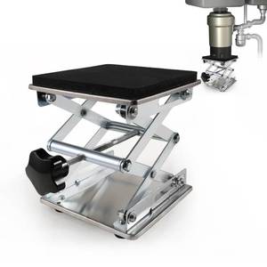 lot 11448 image: QruiLanTu Garbage Disposer Bracket Adjustable Shock Absorber Support Kitchen Sink Garbage Disposal Parts Stainless Steel Jack Installation Kit(W��6 H��3.2-11)