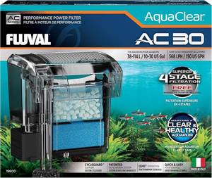 lot 11459 image: AquaClear 30 Power Filter, Fish Tank Filter for 10- to 30-Gallon Aquariums