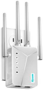 lot 12126 image: 2026 WiFi Extender Signal Booster for Home & Outdoor - 5X Faster Internet Booster with Ethernet Port, Covers 13,000 Sq.Ft House & Yard  Long Range Wireless Repeater Amplifier, Works with Any Router