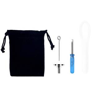 lot 12153 image: Cremation Funnel Kit, Include Spoon & Other Tools Small Metal Funnel Kit for Filling Ashes Mini Tiny Ash Fill Tools for Filling Urn & Necklace Keepsakes