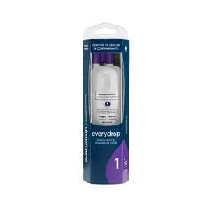 lot 12225 image: everydrop by Whirlpool Ice and Water Refrigerator Filter 1, EDR1RXD1, Single-Pack , Purple