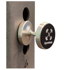 lot 12259 image: Gym Mate Dual Magnetic Phone Mount & Holder �� Attaches Magnetically to Metal Surfaces �� Shoot Hands-Free Workout Videos �� Strong Joints & Magnets �� Compact Size