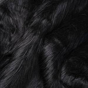 lot 12277 image: Qidkeo Black Faux Fur Fabric for Crafts Squares Furry Fabric for Sewing, Costumes, Upholstery & Pillows Long Pile Faux Fur(Black,10x10)