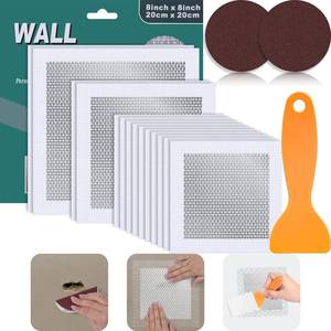 lot 12393 image: Ranekie 14 Pack Drywall Repairs Patch, 468 Inch Drywall Repair Kit with Extended Self-Adhesive Mesh,Large Hole Patch Repair for Drywall,Heavy Duty Dry Wall Hole Repair Patch