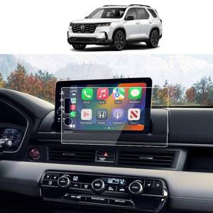 lot 12410 image: AZZIGO Tempered Glass Screen Protector For 2023 2024 2025 Honda Pilot (EX-LTrailSportTouringEliteBlack Edition) 9 Inch Touchscreen Accessories HD