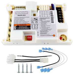 lot 19861 image: ���°��°��°��°��°��°��� 50A55-843 Furnace Control Board, Replace for White Rogers 50A55-843 Board, Replace 50A50-241405, 50A55-288486, 50A5050A55 Series, Universal for Lennox Furnaces Board, 5 Year Warranty