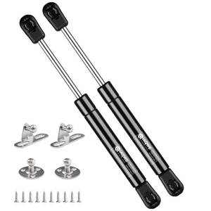 lot 20420 image: IAQWE 7.5Inch 10Lb45N Gas Spring Struts Lift Supports for Lightweight Rv Cabinet Door Storage Tool Toy Box Sentry Safe Lid 2pcs