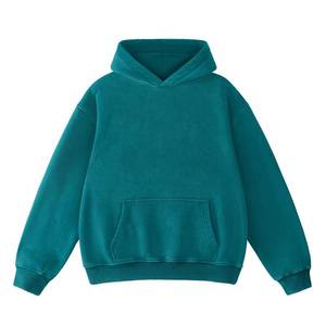 lot 20435 image: Dnzzs Womens Oversized Hoodie Acid Wash Hoodie Vintage Sweatshirt Heavyweight Fleece Cotton Streetwear Trendy Sweatshirts Dark Teal 2XL