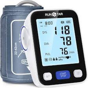 lot 6169 image: Runstar BP-205 Digital Blood Pressure Monitor