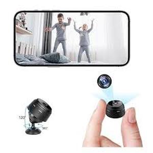 lot 6228 image: Cameras Home Indoor Use Cam Night Vision Motion Detection Baby Monitor Wireless Outdoor Nanny espias ocultas WiFi (1296p)
