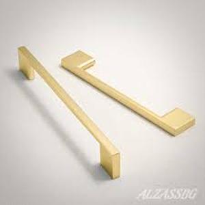 lot 11447 image: AsidRama Brass Gold Cabinet Hardware 10Pcs