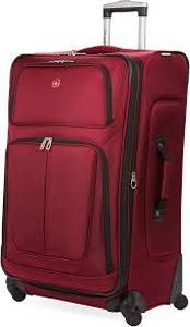 lot 11513 image: Swiss Gear 24.5 Spinner Luggage - Burgundy