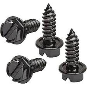lot 12142 image: License Plate Mounting Bolts Pack Of 6