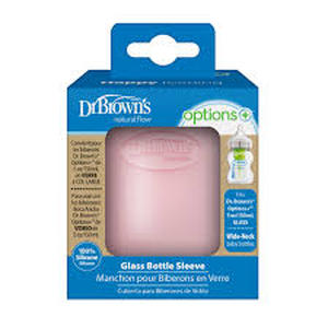lot 12420 image: Dr. Browns Options Glass Bottle Silicone Sleeve