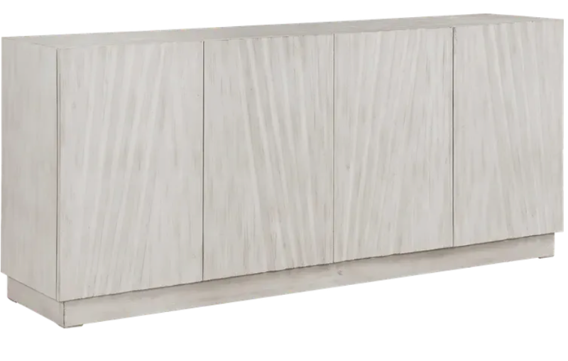 lot 3563019 image: Teranes Beige Credenza (See Pictures) - Retail $1,100