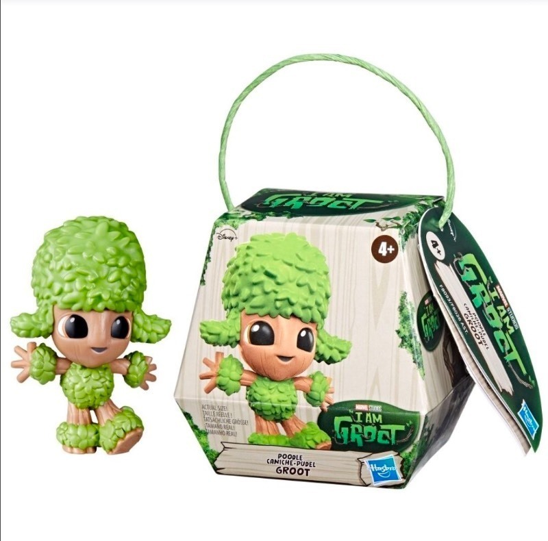 lot 3565066 image: Marvel I Am Groot Poodle Groot Toy - Retail $5