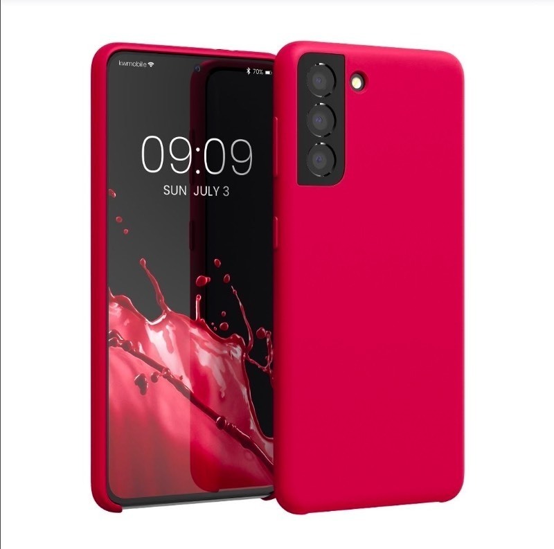 lot 3565122 image: Kwmobile Sweet Cherry TPU Case for Samsung Galaxy S21 - Retail $10