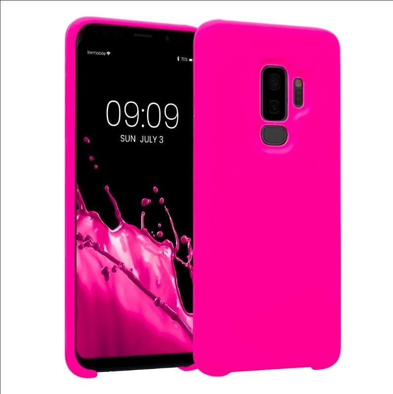 lot 3565129 image: Kwmobile Neon Pink TPU Case for Samsung Galaxy S9 Plus - Retail $9