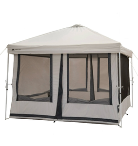 lot 5127043 image: Ozark Trail 7-Person 2-in-1 Screen House Connect Tent with 2 Doors, (Canopy Sold Separately) - Retail $109