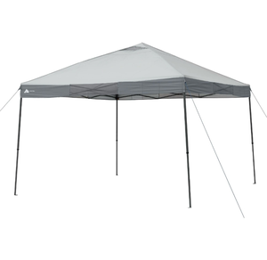 lot 5127068 image: Ozark Trail 12 x 12 Instant Straight Leg Canopy for Camping - Gray - Retail $165